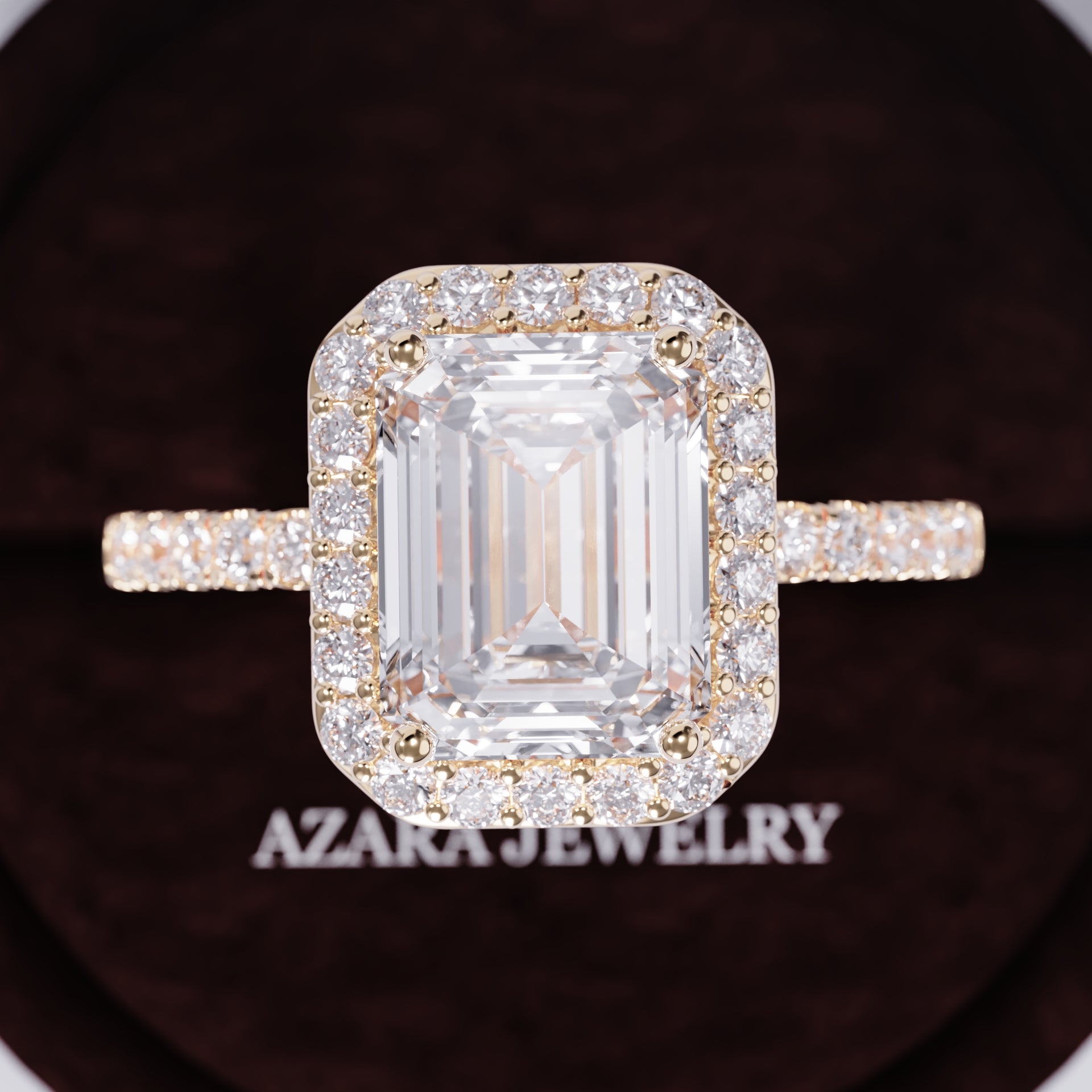 The Opaline Halo-Azara Jewelry
