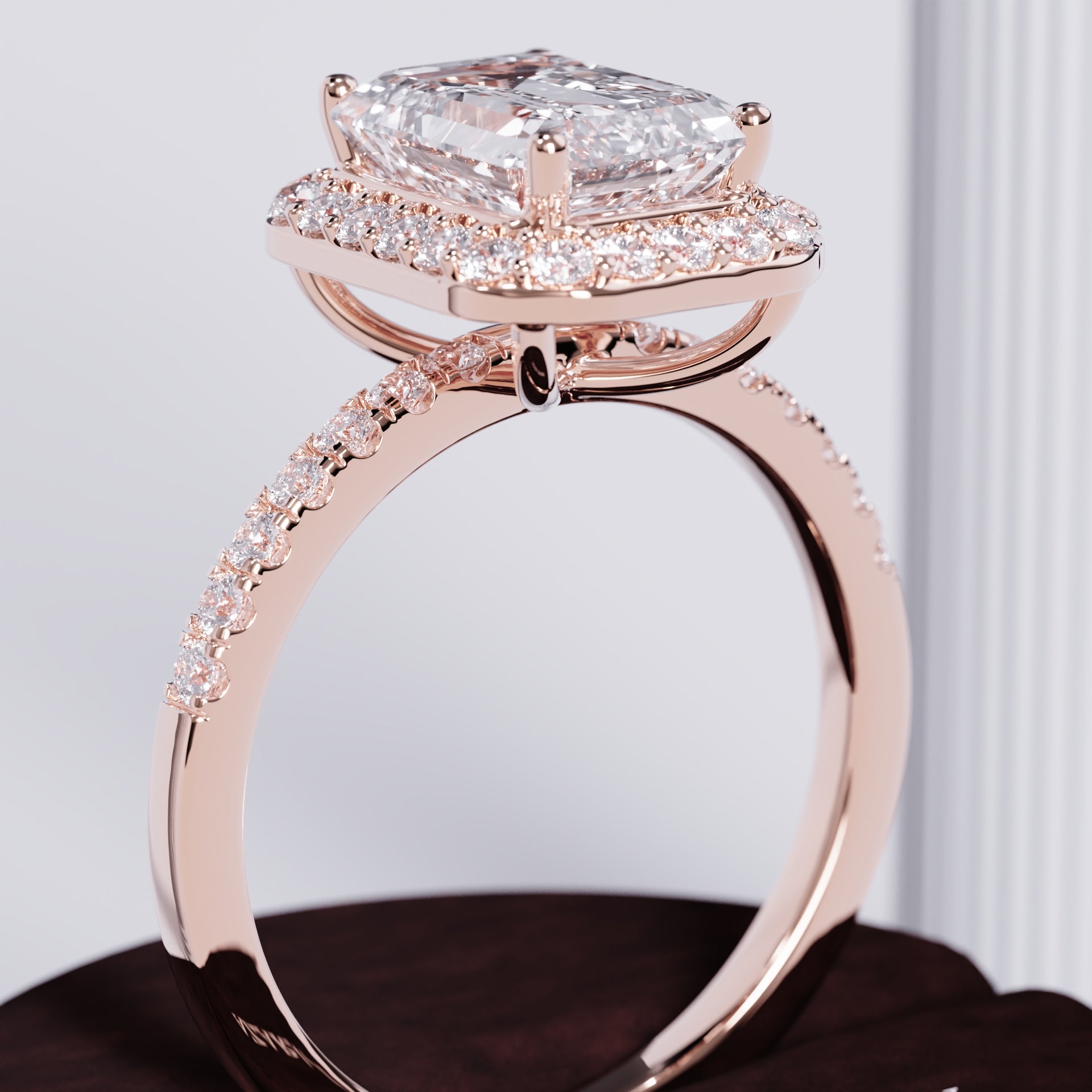 The Opaline Halo-Azara Jewelry
