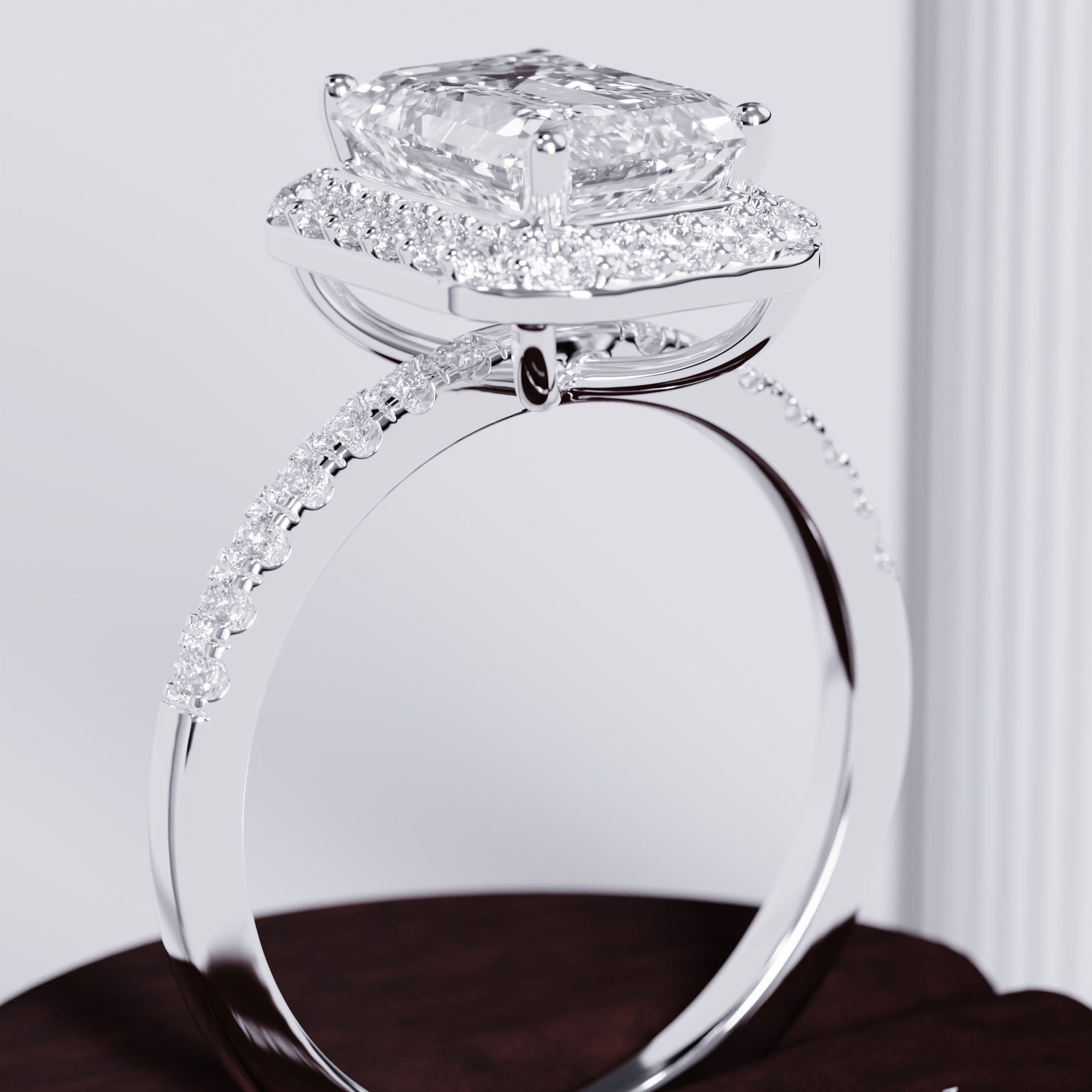 The Opaline Halo-Azara Jewelry