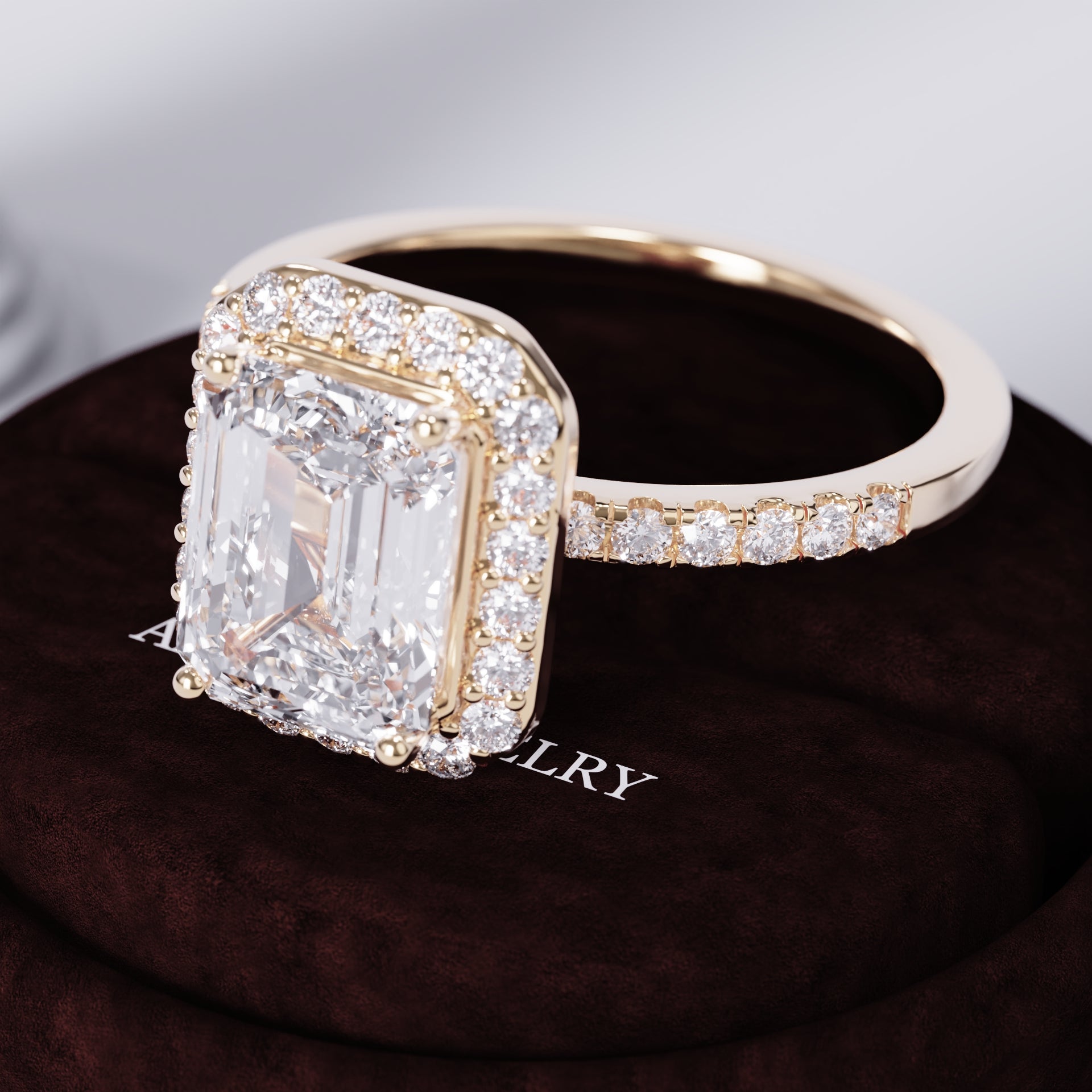 The Opaline Halo-Azara Jewelry