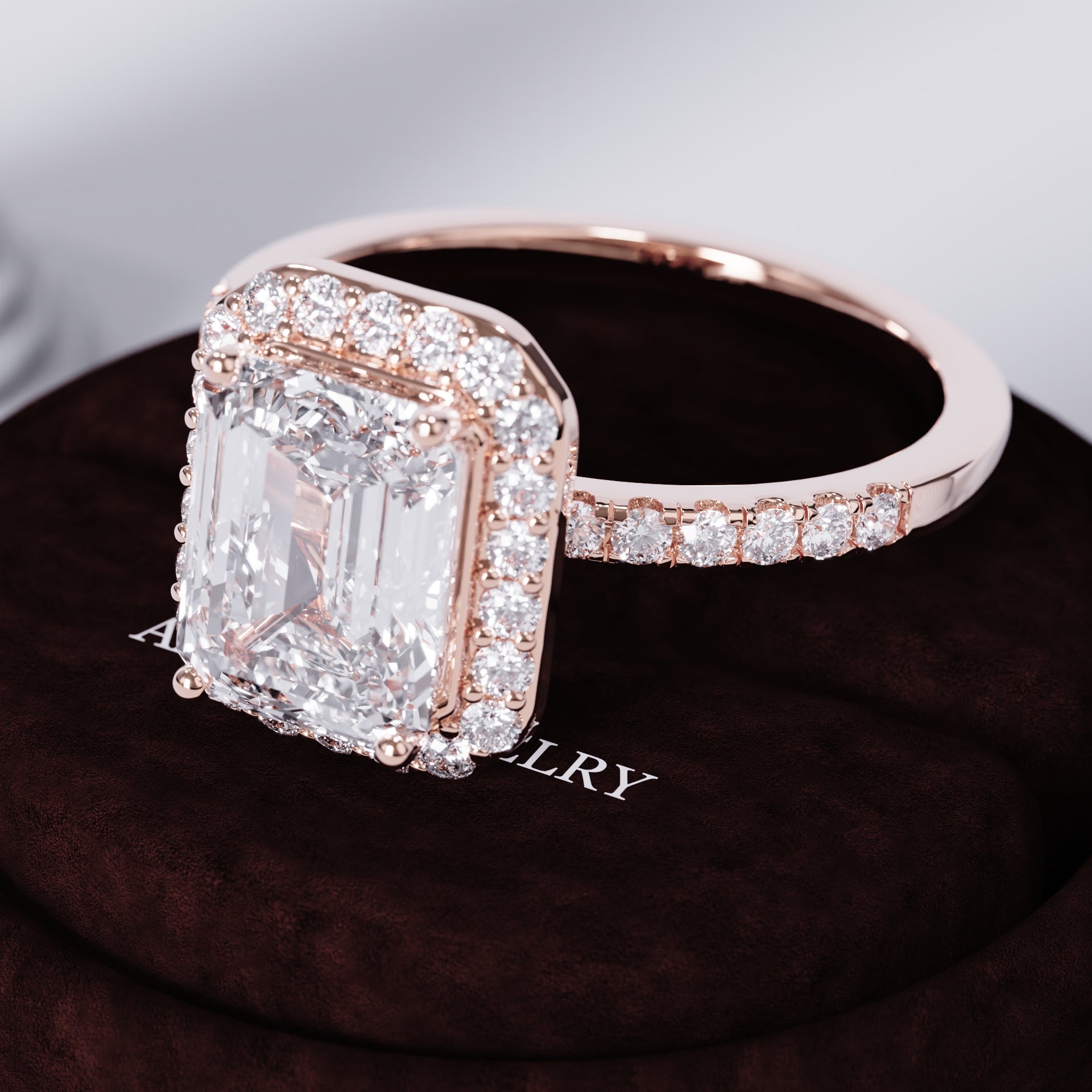 The Opaline Halo-Azara Jewelry