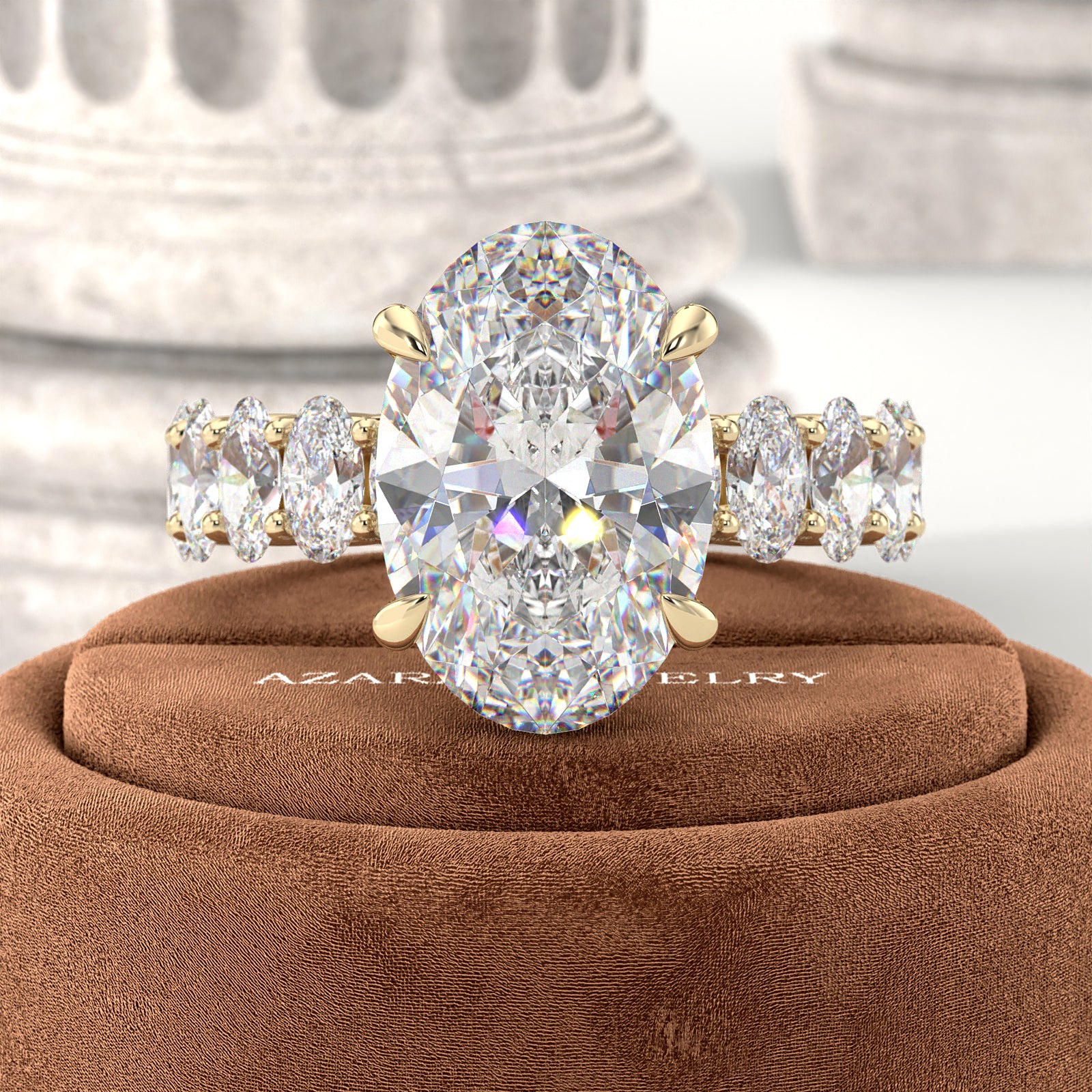 Aura Oval-Azara Jewelry