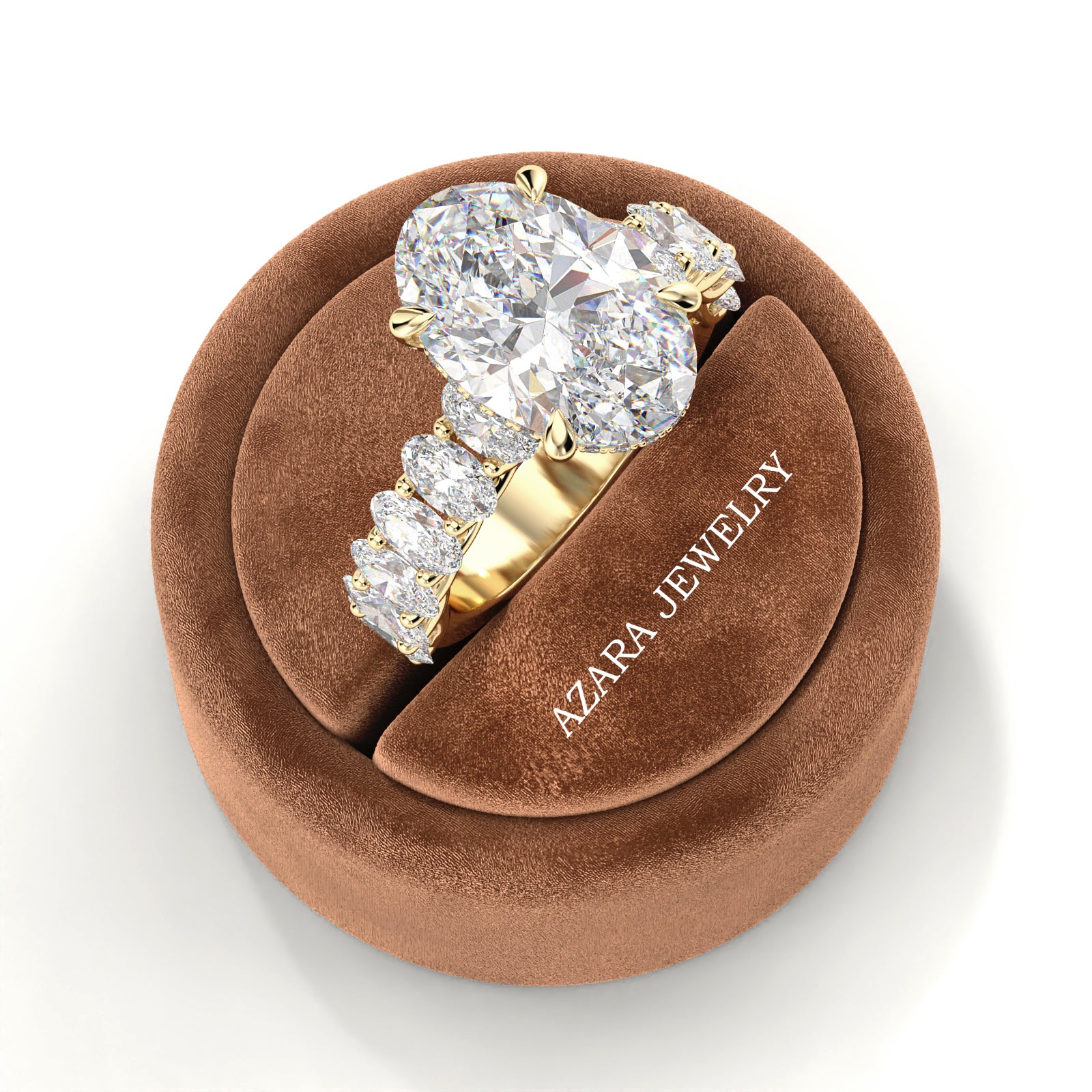 Aura Oval-Azara Jewelry